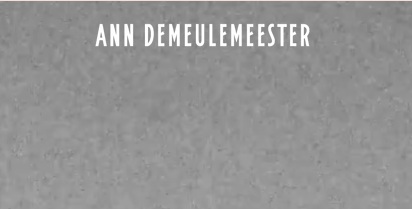 Ann Demeulemeester logo on website
